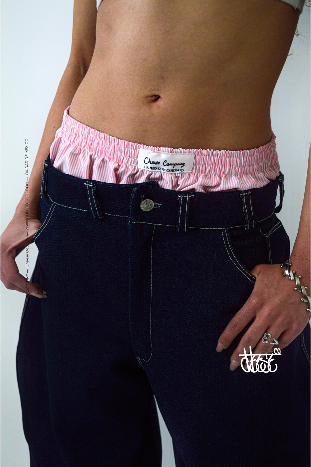 Denim Jeans Cheese Co. + Baggy Short.