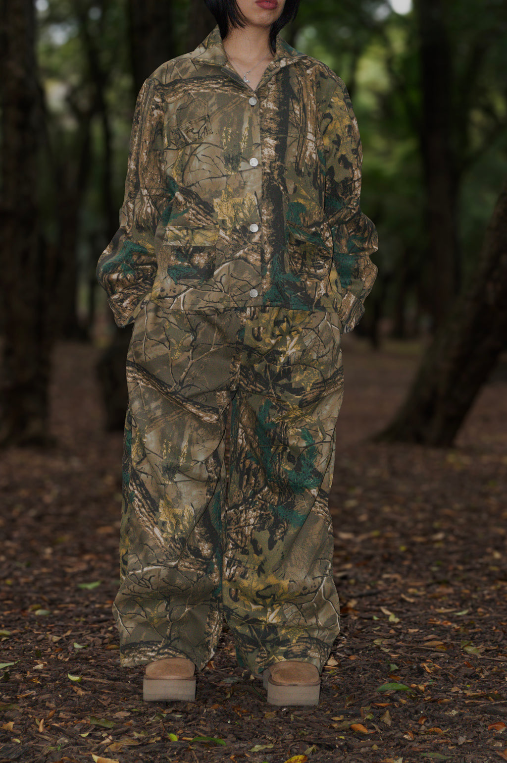 Chamarra "En Bajo Perfil" Camo Tree