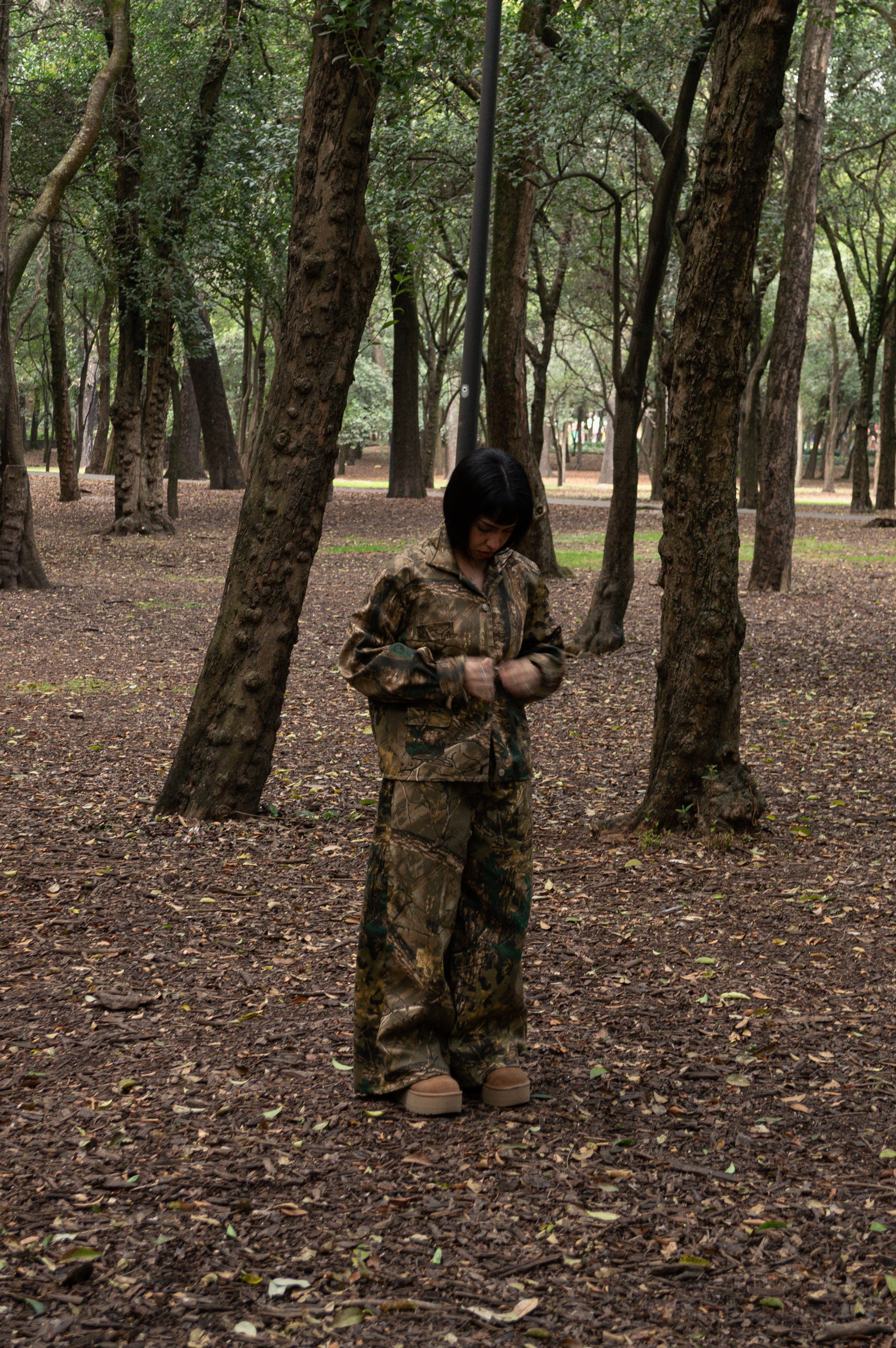 Chamarra "En Bajo Perfil" Camo Tree