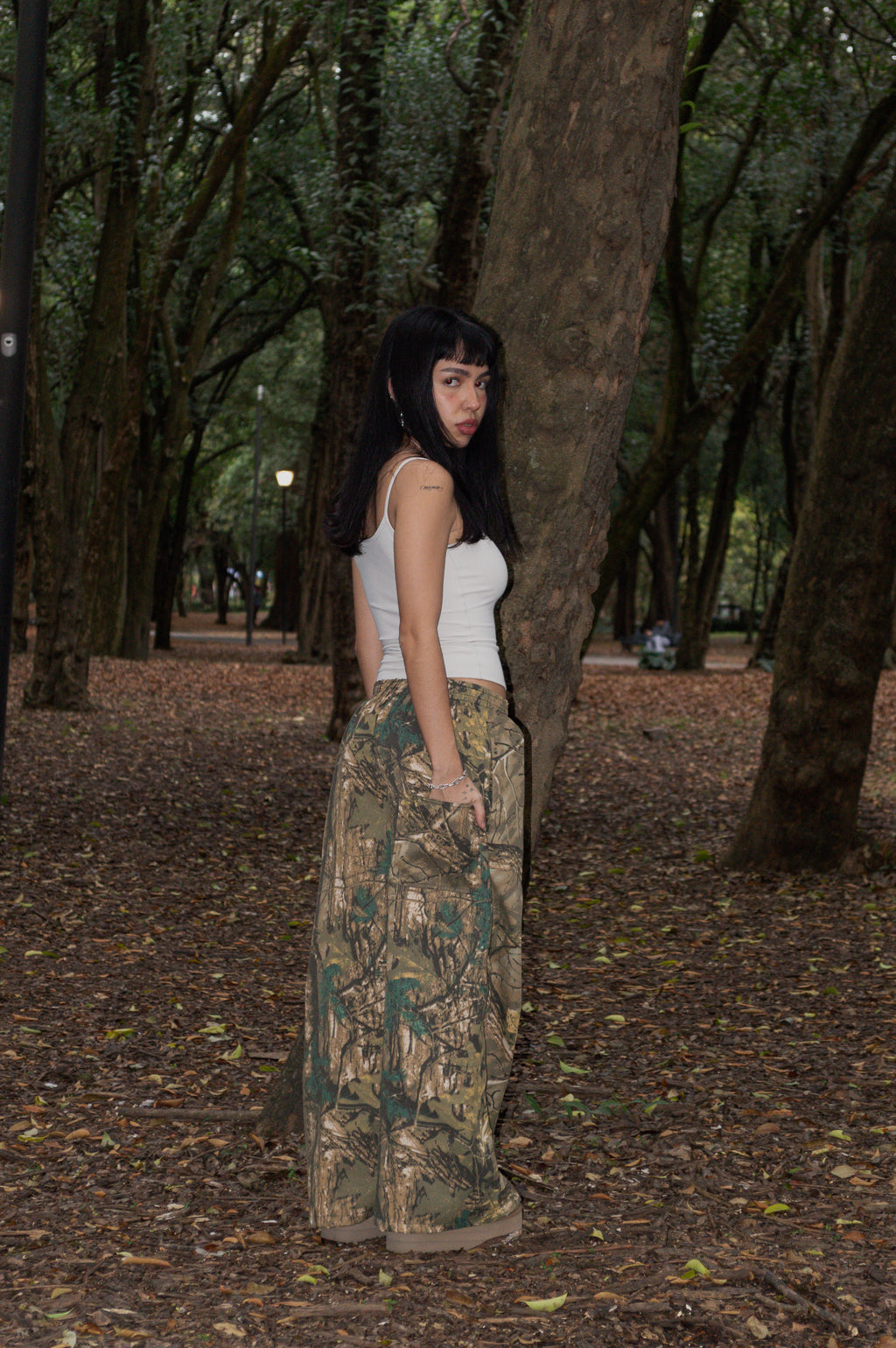 Pantalón Baggy “EnBajoPerfil” Camo Tree