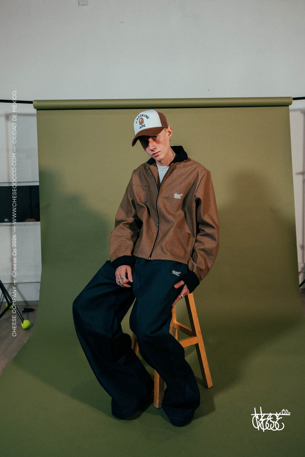 Denim Camel Jacket