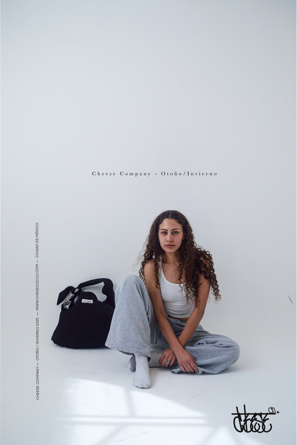 Cheese Bag  Leaf Print.