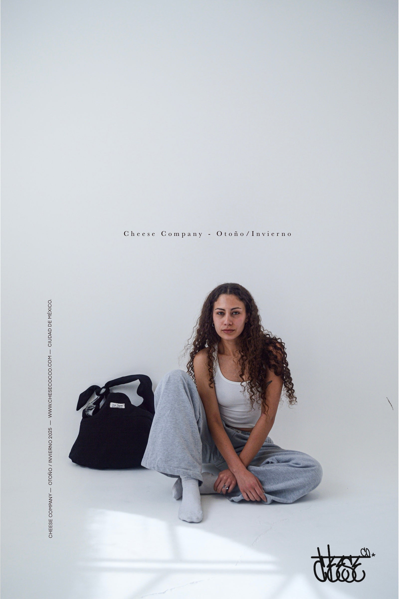 Cheese Bag  Leaf Print.