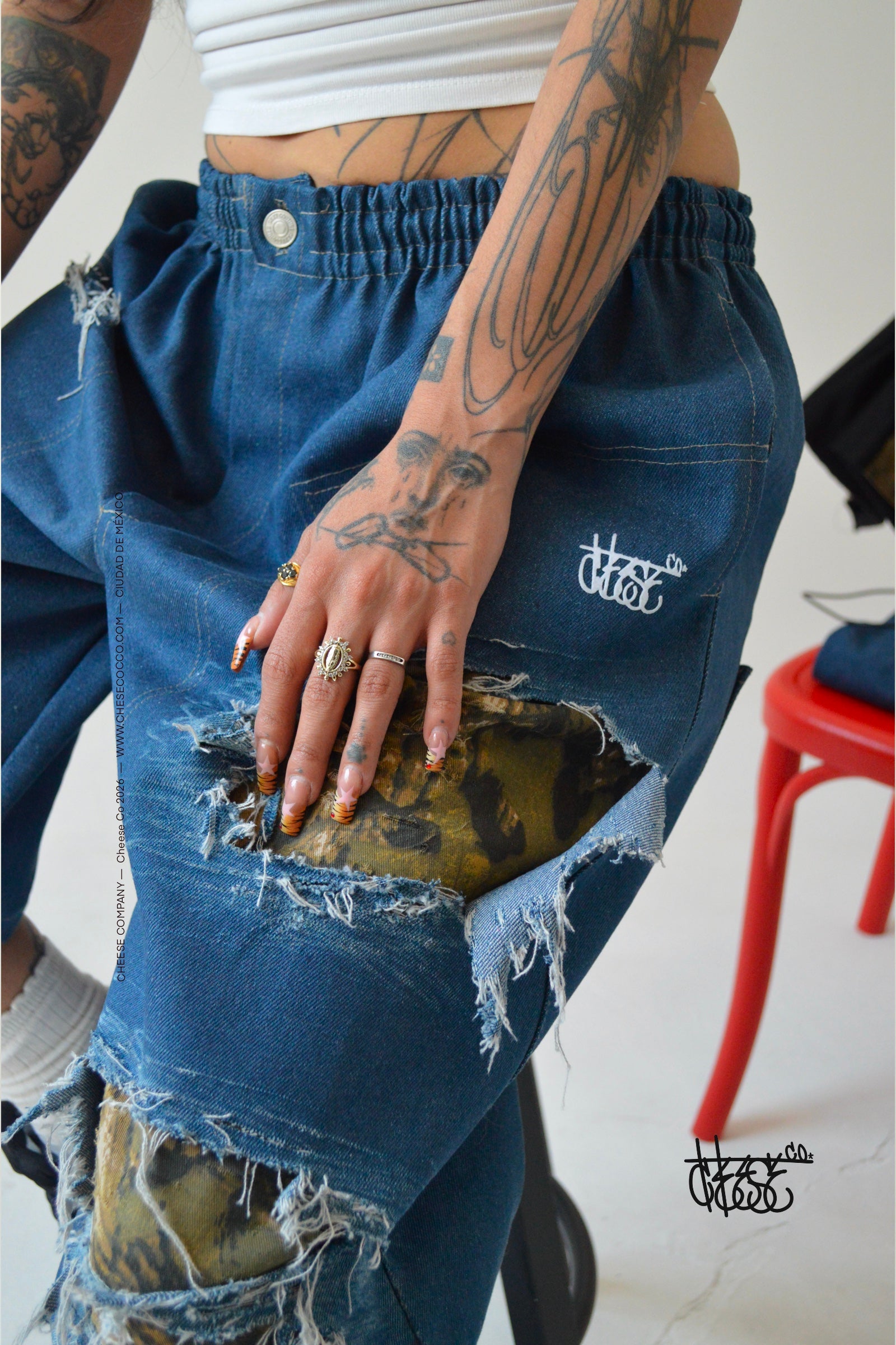 Jort Distressed "Trabajo En Proceso" Drop.24