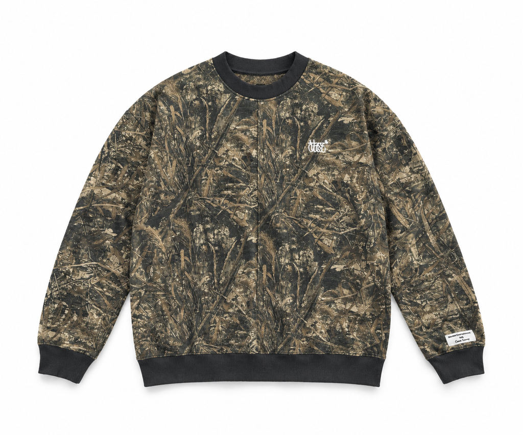 Camo Tree Crewneck.